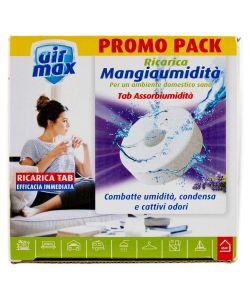 Air Max Ricarica Mangiaumidit� Lavanda 2x450g - Assorbimento Efficace