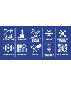 Bostik Sigillante Poly Max Bianco Impermeabile Antimuffa - 280ml