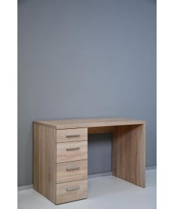 Scrivania 4 cassetti Sonoma 16x740x600x1100 mm standard