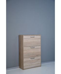 Scarpiera 3 ribalte doppia prof. 16mm Sonoma 16x996x650x250 mm standard