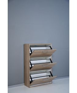 Scarpiera 3 ribalte doppia prof. 16mm Sonoma 16x996x650x250 mm standard