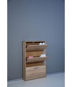 Scarpiera 3 ribalte 16mm Sonoma 16x996x650x150 mm standard