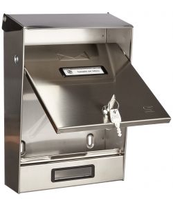 Silmec Cassetta Postale Esterno - Inox Satinato - 22x32.5 cm