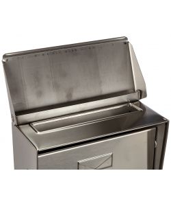 Silmec Cassetta Postale Esterno - Inox Satinato - 22x32.5 cm