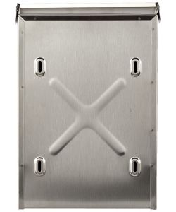 Silmec Cassetta Postale Esterno - Inox Satinato - 22x32.5 cm