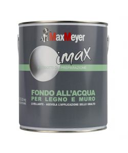 Max Meyer Fondo all'Acqua Bianco Satinato 0,5 l per Legno e Muro