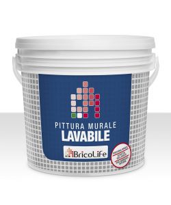 Idropittura lavabile Bianca Bricolife 10 l