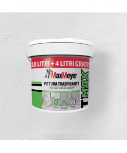 Max Meyer Idropittura T-MAX 14L Bianco Opaco - Pittura Traspirante
