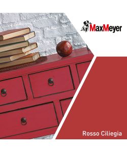 MaxMeyer Smalto Brillante all'acqua Poliuretanico Rosso Ciliegia 0,125 l