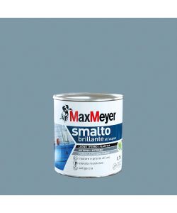 MaxMeyer Smalto Brillante all'acqua Poliuretanico Denim 0,75 l