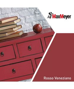 MaxMeyer Smalto Brillante all'acqua Poliuretanico Rosso Veneziano 0,75 l