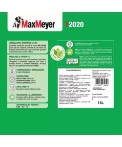 Pittura murale traspirante Max Meyer T2020 14 L - Alta copertura e igienizzante