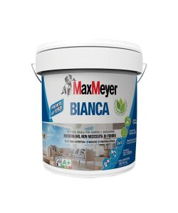 Max Meyer Pittura Murale Lavabile Bianca Opaca 14L - Finitura Pregiata