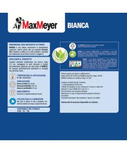 Max Meyer Pittura Murale Lavabile Bianca Opaca 14L - Finitura Pregiata