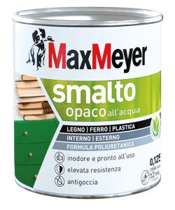 MaxMeyer Smalto Opaco all'acqua Poliuretanico Yuta 0,125 l