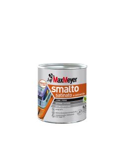 MaxMeyer Smalto Satinato Bianco R9010 - 0,125 l
