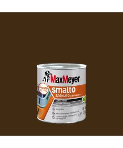 MaxMeyer Smalto a Solvente Satinato Testa di Moro R8017 0,750 l