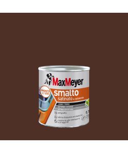 MaxMeyer Smalto a Solvente Satinato Marrone R8016 0,750 l