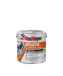 MaxMeyer Smalto Satinato Bianco R9010 - 2 l - Esterni/Interni