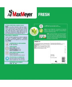 MaxMeyer Pittura Fresh Super Traspirante Bianco 4L - Bagni e Cucine