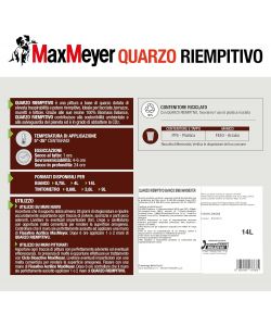 Max Meyer Quarzo riempitivo bianco 14 l