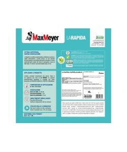 MaxMeyer Pittura superlavabile interna Bianco 4 L - Alta copertura e rapida essiccazione