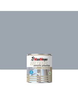 MaxMeyer Smalto Plastica Grigio R7040 0,5L Pronto all'uso Antigraffio