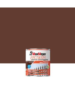 MaxMeyer Smalto Antiruggine Diretto Brillante Marrone Cioccolato RAL 8017 - 0,75L
