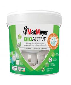 MaxMeyer Pittura Antimuffa Bioactive A+ Plus 14L Bianco Opaco Interno
