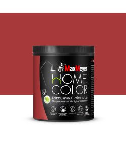 MaxMeyer Idropittura Superlavabile 750ml Scarlet Home Color Opaca Igienizzante