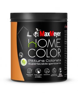 MaxMeyer Idropittura Superlavabile Scorza Arancio 0,75L Finitura Opaca