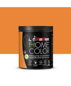 MaxMeyer Idropittura Superlavabile Scorza Arancio 0,75L Finitura Opaca