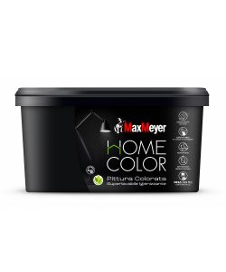 MaxMeyer Idropittura Igienizzante Nero 2,5L Finitura Opaca Alta Copertura