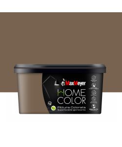 MaxMeyer Idropittura Interni Superlavabile Marron Glacè 2,5 L Opaco