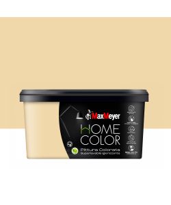 MaxMeyer Pittura Murale Superlavabile Crema 2,5L Finitura Opaca