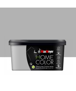 MaxMeyer Idropittura Superlavabile Igienizzante Argento 2,5 Litri - Finitura Opaca