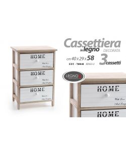Cassettiera Home 3 Cassetti