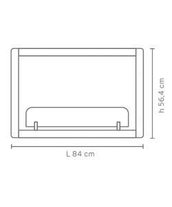 Inserto per camini Bioetanolo bifacciale