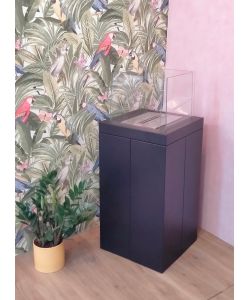 GMR Camino Bioetanolo Devil Nero 2,7L - 1,5kW - con Vetro Protettivo