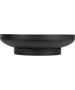 GMR Braciere Atena in Acciaio al Carbonio Nero 58,5x15,7 cm