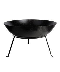 GMR Braciere Diana in Acciaio Nero - Fuoco e BBQ per Esterni - 59x35cm