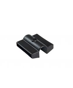 Pircher Porta Doghe Doppio - PVC Nero - Accessori Letto - 7,8 cm x 3 cm x 1 cm