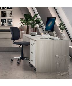 Scrivania Olmo Chiaro 120x73 cm - Design Funzionale e Stiloso