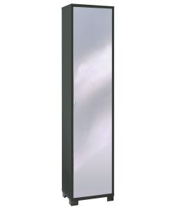 Sarmog Mobile Colonna Quadrante in Titanio con Specchio Naturale 190cm
