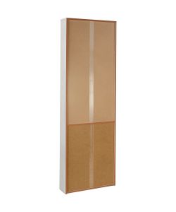 Sarmog Scarpiera con Specchio Open Kit - Colore Cemento 190 cm