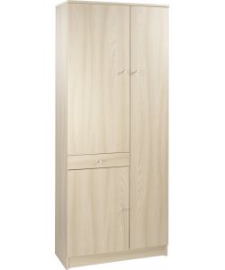 Mobile 3 ante 1 cassetto 183 x 77 x 34 cm Olmo Chiaro
