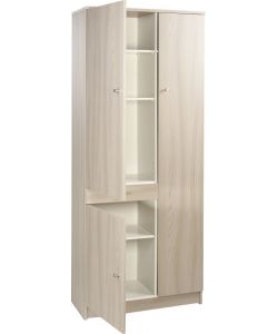 Mobile 3 ante 1 cassetto 183 x 77 x 34 cm Olmo Chiaro