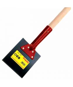 Raschietto Temprato 150x150 manico in legno Mass