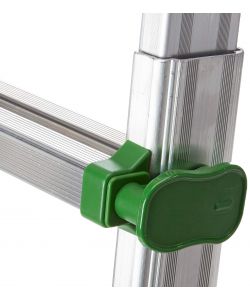 Facal Scala Multiuso Telescopica Alluminio 3+3 Gradini - h 92-288 cm