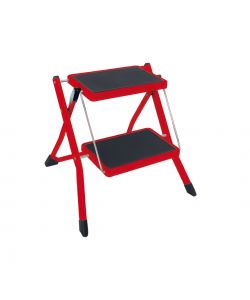 Facal Sgabello Pieghevole Nino in Acciaio 2 Gradini - h 43 cm